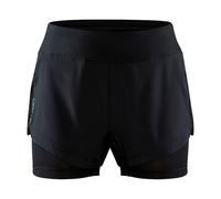 Femmes shorts CRAFT ADV Essence 2v1 noire L