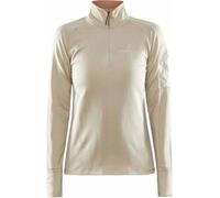 Craft ADV SubZ LS W Ecru/Glow M Running Sweatshirt