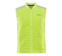 Craft Sportswear Gilet de course ADV SUBZ Lumen pour hommes Vert fluo Taille S