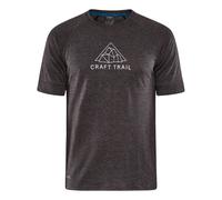 Craft ADV Trail Wool Maillot De Course Hommes-Gris Foncé, Taille M