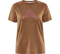 CRAFT Adv Trail Wool Ss Tee W - Femme - Marron - taille XS- modèle 2025