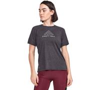 Craft Adv Trail Wool T-Shirt Femme M Noir
