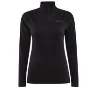 Craft ADV Wool Merino HZ W Tee-shirt à manches longues XS Noir