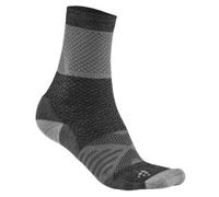 Craft ADV XC Warm Sock 1907901 ASPHALT/WHITE Gris 37-39 EU