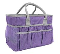 Craft Bag Organizer Tote, Art Supply, Large Waterproof Case with Multiple Pockets, 12.99 X 7.48 X 9.45 Inches and Handles, Durable Storage for Stationery, Kids, Teachers, Travel, Camping, Gym, School