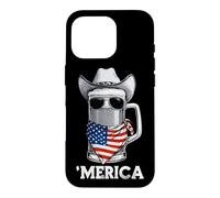 Craft Beer Buveur de bière avec Drapeau américain Cool Coque pour iPhone 16 Pro