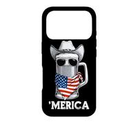Craft Beer Buveur de bière avec Drapeau américain Cool Coque pour iPhone 17 Pro