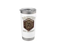 Craft Beer Homebrewer Brewed Not Bought Gobelet isotherme en acier inoxydable double paroi