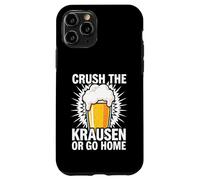 Craft Beer Homebrewer Crush The Krausen Or Go Home Coque pour iPhone 11 Pro