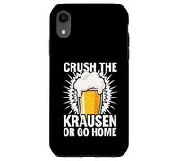 Craft Beer Homebrewer Crush The Krausen Or Go Home Coque pour iPhone XR