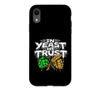 Craft Beer Homebrewer in Yeast We Trust Coque pour iPhone XR