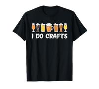 Craft Beer Vintage I Do Crafts Home Brew Drinking Beer Lover T-Shirt