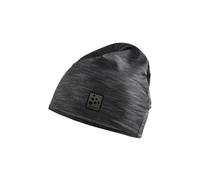 Craft Bonnet Microfleece Ponytail Femme Noir brillant - Bonnets et bandeaux de running femmes