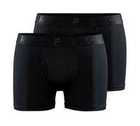 Craft Core Dry 3-Inch Caleçon Pack De 2 Unités Hommes-Noir, Taille XXL