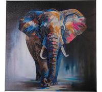 Craft Buddy Diamond Painting Crystal Art Kit 30x30cm Kit créatifs de mosaïque avec effets scintillants style égéen Peinture en cristal Majestic Elephant