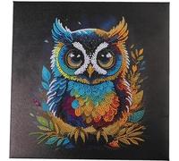 Craft Buddy Diamond Painting Crystal Art Kit 30x30cm Owl (hibou)