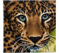 Craft Buddy Ltd. toile Crystal Art léopard 30x30 cm