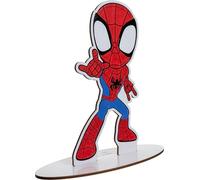 Craft Buddy Peinture au numéro XL Buddy, 23 cm, set d'art DIY pour adultes et enfants, peintures et pinceaux inclus, toile à peindre soi-même Spiderman