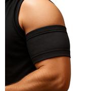 Craft & Care - Brassard de protection pour capteur Freestyle Libre - Liberté et sécurité - 10 tailles - Noir (Noir, 3XL)