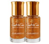 Craft & Care - Parfum MUSC CARAMEL Arabian pour homme et femme | Huile parfumée sans alcool | Parfum doux et onctueux au musc doux, envoûtant, chaleureux et enveloppant (2 Unités, Caramel)