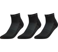 Craft Core Dry Mid Chaussettes De Running Pack De 3-Noir, Taille S