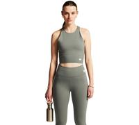 Craft Collective Cropped Singlet Femme L Vert