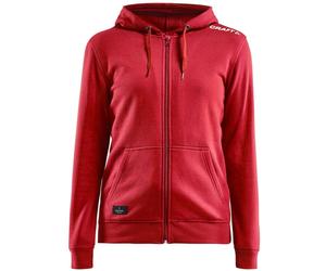 Craft COMMUNITY FZ HOODIE W Sweatshirt à capuche XS Rouge