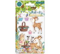 Craft Consortium A5 Clear Stamps-Picnic, Bluebells & Buttercups