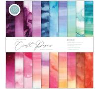Craft Consortium Bloc de papier, double face, 20,3 x 20,3 cm, motif ombré