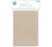 Craft Consortium The Essential Glitter Cardstock A4 10/Pkg-Champagne