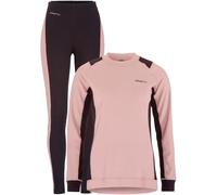 CRAFT Core Dry Baselayer Set W - Femme - Noir / Rose - taille L- modèle 2026