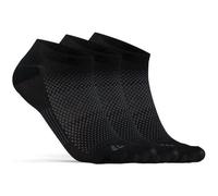 Craft Core Dry Footies lot de 3 34-36 Noir