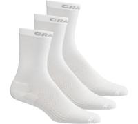 Craft Core Dry High lot de 3 Chaussettes 34-36 Blanc