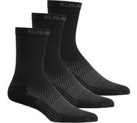 Craft Core Dry High lot de 3 Chaussettes 46-48 Noir