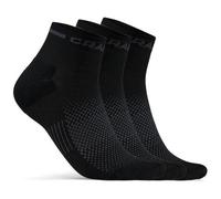 Craft Core Dry Mid Chaussettes lot de 3 43-45 Noir