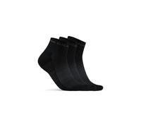 Craft Core Dry Mid Socks 3-Pack Unisexe 37-39