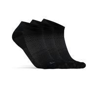 Craft Lot de 3 Chaussettes Core Dry Footies