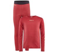 CRAFT Core Warm Baselayer Set J - Enfant - Rouge - taille 3-4 ans- modèle 2025