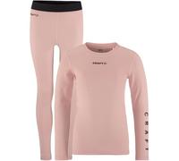 CRAFT Core Warm Baselayer Set Jr - Enfant - Rose / Beige - taille 6/8 ans- modèle 2026