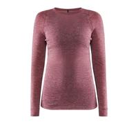 Craft - Core Wool Merino LS Tee - T-shirt en laine mérinos femme Rose / Melange - M
