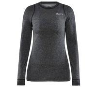 Craft - Core Wool Merino Ls Tee W Black Melange - L - Sous-vêtement technique