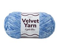 Craft County Bulky 5 Velvet Yarn - Fil polyester super doux pour couvertures, décoration d'intérieur, et plus encore