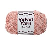 Craft County Bulky 5 Velvet Yarn - Fil polyester super doux pour couvertures, décoration d'intérieur, et plus encore