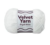 Craft County Bulky 5 Velvet Yarn - Fil polyester super doux pour couvertures, décoration d'intérieur, et plus encore