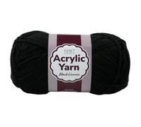 Craft County Fil acrylique moyen 4 - 181,4 m de fil super vibrant pour couvertures, écharpes, chapeaux et plus encore