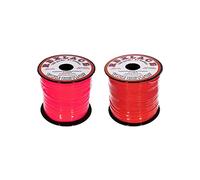 Craft County Rexlace Lot de 4 paquets de 100 m de chaque couleur 2 Pack réglisse
