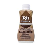 Craft County Synthétique Rit Teinture Teinture pour Tissu Plus Liquide « Large Sélection de Couleurs » 7 Onces - Brun Chocolat