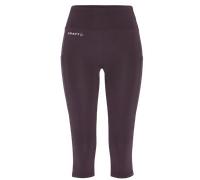 Craft ADV Essence Capri Collant Capri 2 W innovant avec Taille Large, Durable et Confortable, idéal pour Les entraînements intensifs, Taille XXL, Couleur Prune