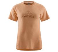 Craft CRAFT ADV Trail Wool SS Tee-shirt M Marron