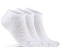 Craft Craft Core Dry 5-Pack NoShow Socks Chaussettes 43-45 Blanc